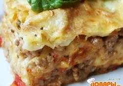 Рецепт: Лазанья из лаваша