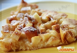 Яблочный флан