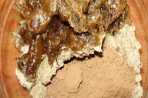 Шаг 2: Из миндаля сделать муку. Я …