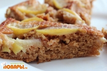 Шаг 5: Вот фото постной шарлотки поближе:)