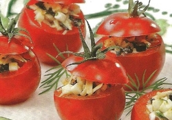 Рецепт: Помидоры фаршированные