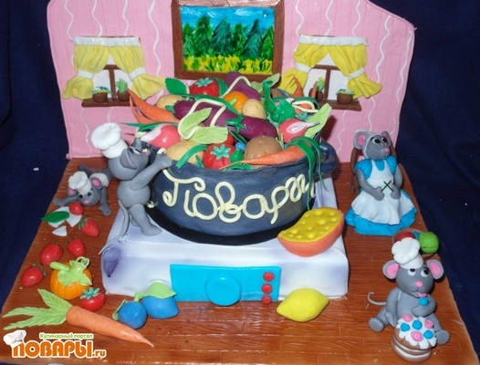 Фото «Торт "Логотип Повары.РУ"»