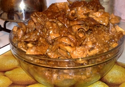 Рецепт: Хворост в сахарном сиропе