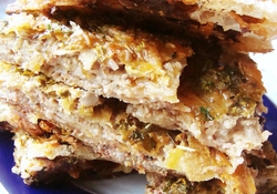 Рецепт: Лазанья на вафельных листах 