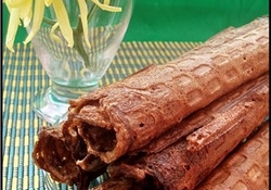 Рецепт: Шоколадные вафли