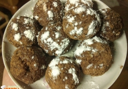 Рецепт: Пирожное "картошка" (диета Дюканa)