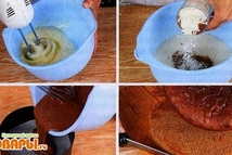 Шаг 2: Крем: какао смешать с 0,5 …