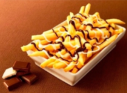 Статья: Картофель фри с шоколадным соусом от Макдональдс