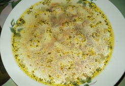 Суп с фрикадельками из индейки