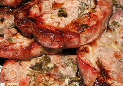 Рецепт: Свинина-гриль "Сказка наяву"