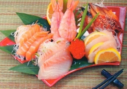 Рецепт: Сашими ассорти