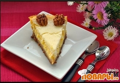 Тыквенно-творожный торт