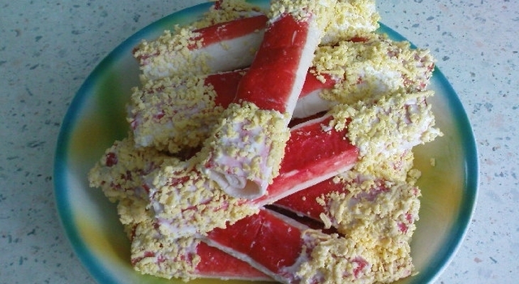 Крабочки с начинкой