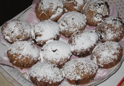 Кексики с вишней