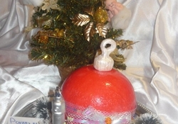 Рецепт: Торт-елочная игрушка