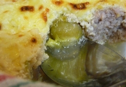 Куриная запеканка с брюссельской капустой