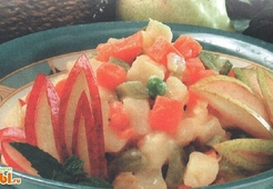 Винегрет с фруктами