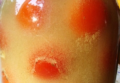 Помидоры, консервированные с горчицей