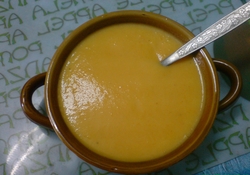 Рецепт: Суп-пюре из тыквы