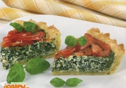 Рецепт: Пирог с луком и картофелем