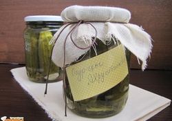 Рецепт: Огурцы "Хрустики"