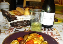 Рецепт: Кролик по мотивам семьи Ренуар