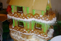 Шаг 23: Сделать сосульки и снег из …