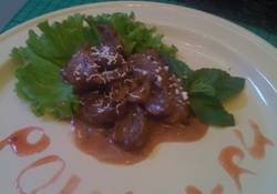 Рецепт: Утиная грудка по-французски