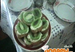 Рецепт: Бутерброд с киви