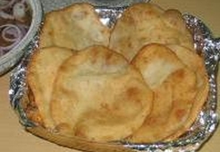 Индийские лепешки с картофельной начинкой