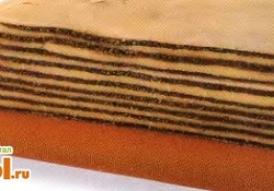 Рецепт: Шоколадное слоеное тесто