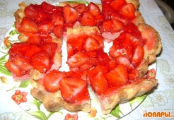 Клубничный пирог