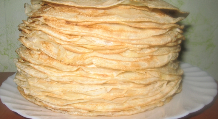 Блинчики тонкие