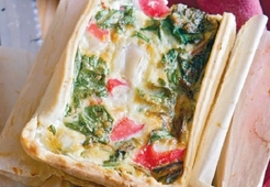 Пирог с крабами