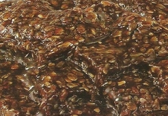 Шоколадно-овсяные квадратики