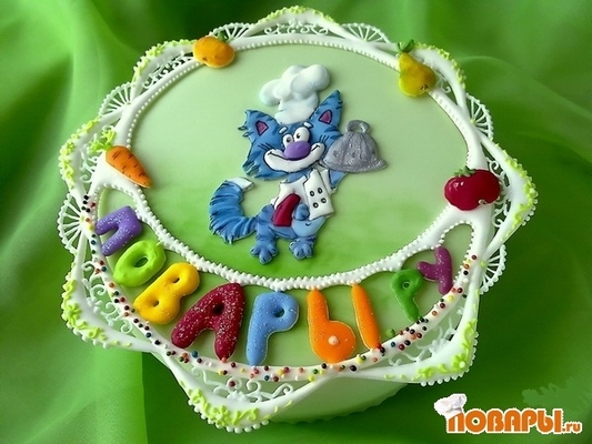 Фото «Торт "Логотип Повары.РУ"»