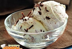 Имбирно-шоколадное мороженое из йогурта