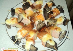 Рецепт: Горячее канапе