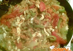 Рецепт: Баклажаны с мясом