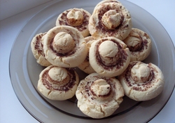 Рецепт: Печенье Шампиньоны