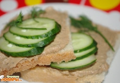 Нежный печеночный паштет в мультиварке