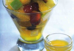 Горячий фруктовый салат 