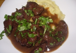 Рецепт: Говядина "Гиннесс"