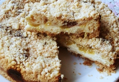 Быстрый рассыпчатый пирог