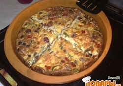 Рецепт: Красивый омлет