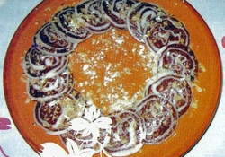 Рецепт: Сало в шоколаде