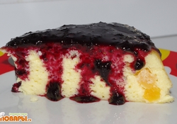 Рецепт: Творожная запеканка в мультиварке