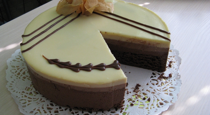 Торт "Три шоколада"