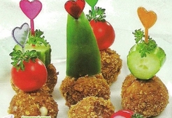 Хрустящие мясные шарики