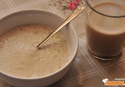 Рецепт: «Дю Каша» из отрубей овса (Диета Дюкан). С Атаки